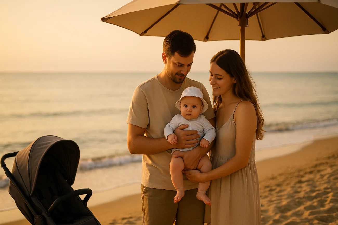 Dovolenka k moru s dieťaťom