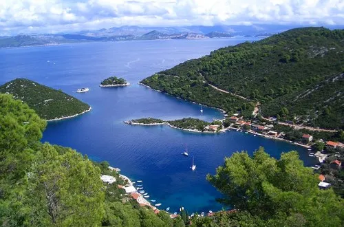 Chorvátsky ostrov Mljet