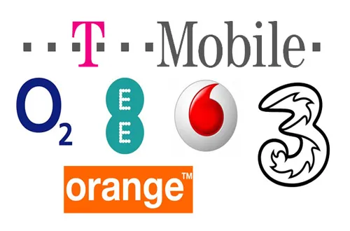 Mobilné siete - Anglicko