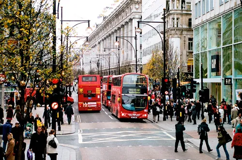 Oxford Street - Anglicko