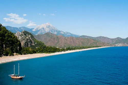 Pláž Olympos - Turecko