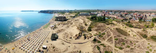 Panoráma letoviska Slnečné pobrežie v Bulharsku