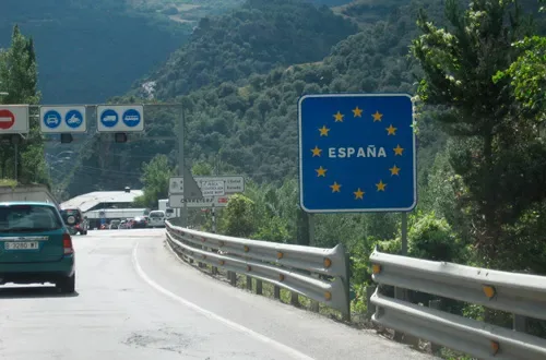 Hranica v Španielsku
