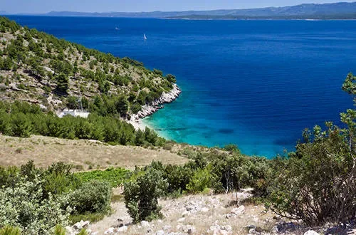 Chorvátsko - ostrov Brač