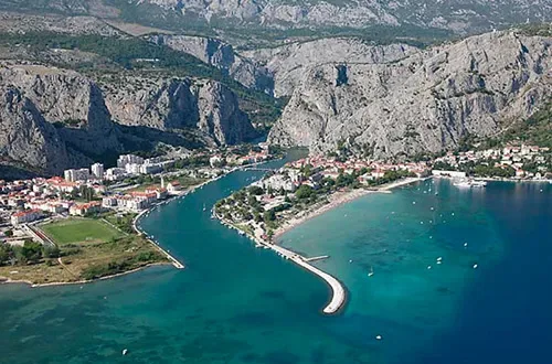 Omiš - Chorvátsko