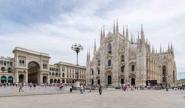 Milánsky dóm a Galleria Vittorio Emanuele II