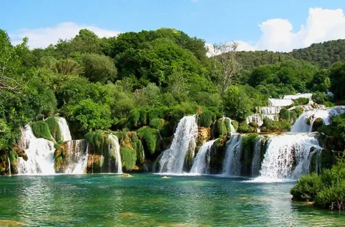 Vodopády Krka - Chorvátsko