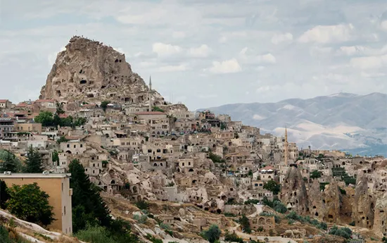 Turecko - mesto v horách